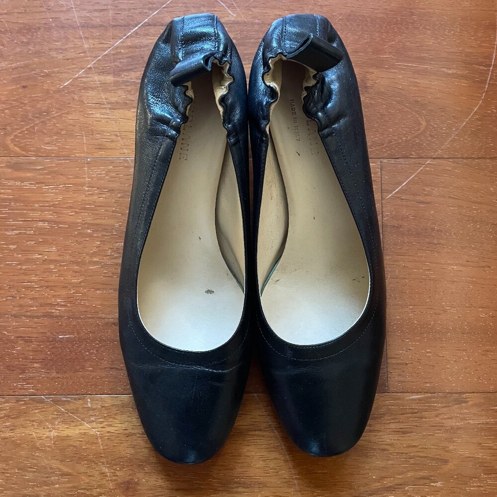Everlane The Italian Leather Day Heel, Women's 9.5, Black